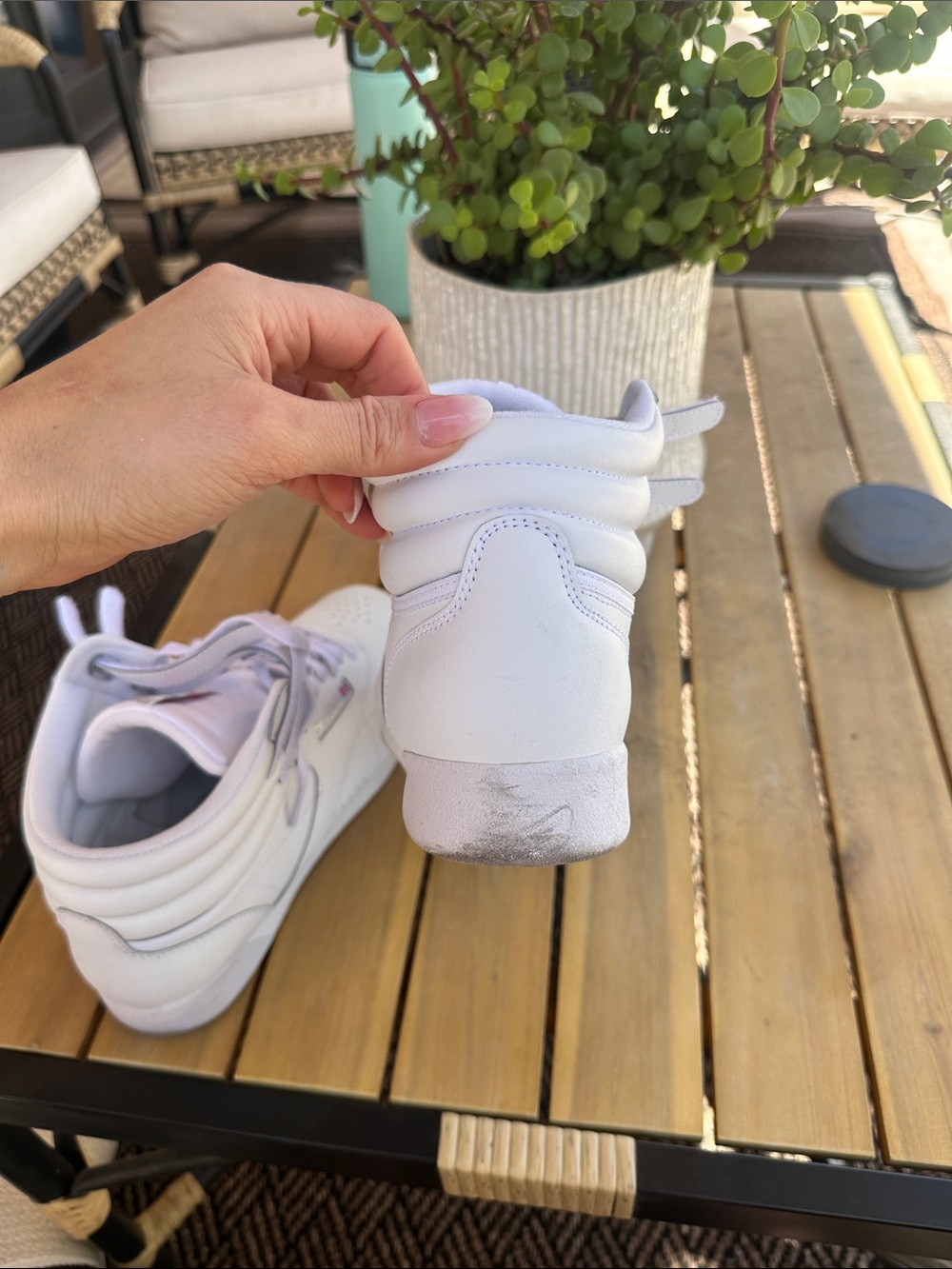 Women’s classic white Reebok sneakers - Picture 9 of 9